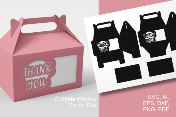Crafting Gratitude: The Thank You N Circle Gable Favor Box SVG