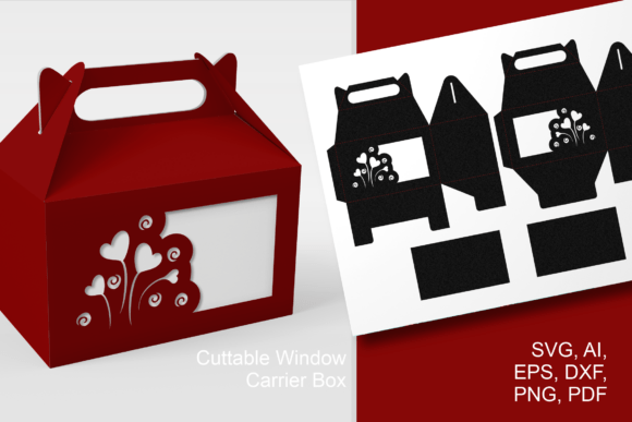 Crafting Romantic Magic with Hearts Meadow Gable Box Templates