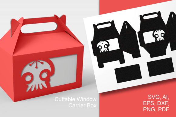 Elevate Your Packaging with a Sugar Skull Gable Box