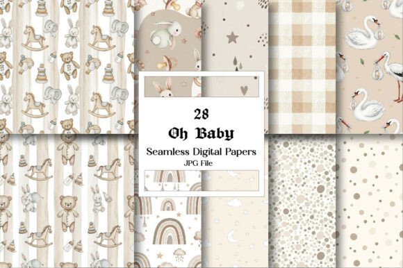 Oh Baby Digital Paper: Your Unlimited Creative Companion