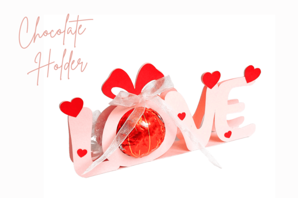 Personalize Your Gift with a DIY LOVE Chocolate Holder