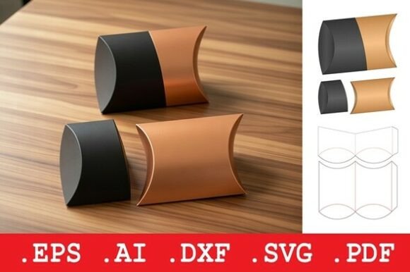 The All-in-One Pillow Box Packaging Dieline Template: A Comprehensive Guide