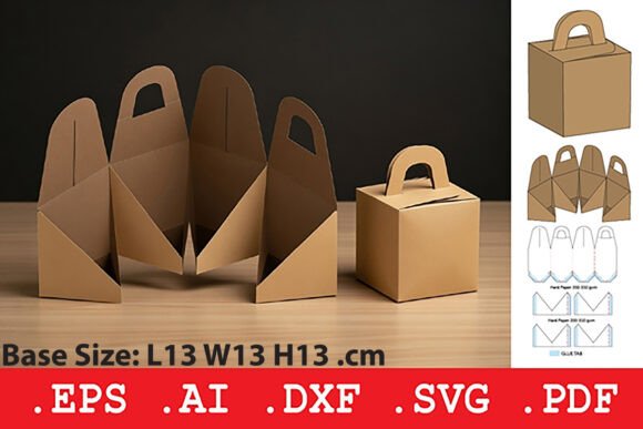 The Folding Handle Gift Carrier Box: A Practical Packaging Solution