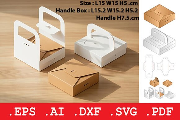 The Ultimate Packaging Solution: The Rectangular Two Piece Box with Handle