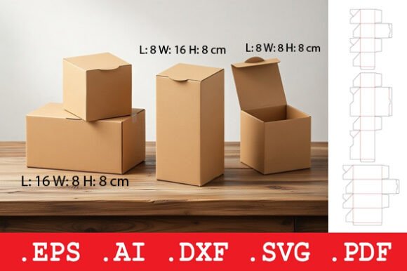 Versatile Cardboard Mailer Box and Shipping Bundle
